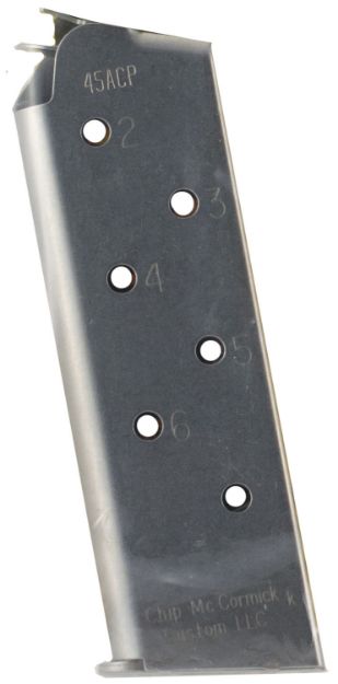 Picture of CMC Products 14120 Match Grade  7rd 45 ACP Fits 1911 Officer Stainless Steel