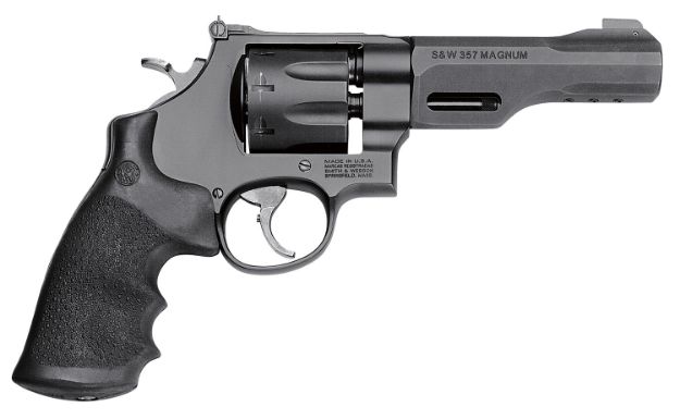 Picture of Smith & Wesson 170269 Model 327 Performance Center TRR8 357 Mag or 38 S&W Spl +P Black Stainless Steel 5" Barrel & 8rd  Cylinder, Black Scandium Alloy N-Frame , Black Synthetic Grip , Optics Ready