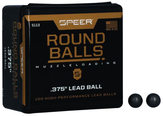 Picture of Speer 5113 Lead Balls  36Cal Lead Ball 79gr 100 Per Box/5 Case