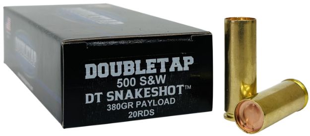 Picture of DoubleTap Ammunition 500SWSS2 Snake Shot  500S&W Mag 380gr 20 Per Box/25 Case