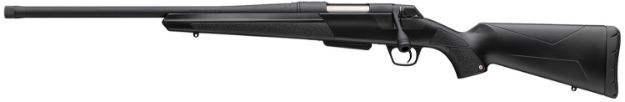 Picture of Winchester Repeating Arms 535783294 XPR SR Full Size 6.5 PRC 3+1 20" Black Perma-Cote Threaded Sporter Barrel & Drilled & Tapped Steel Receiver, Fixed Matte Black Synthetic Stock, Left Hand