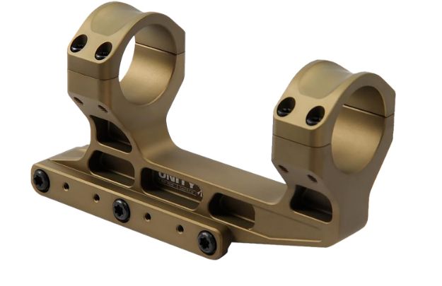 Picture of Unity Tactical LLC FSTS30205F Fast  LPVO Scope Mount/Ring Combo 30 mm Flat Dark Earth