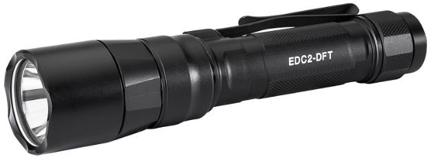 Picture of SureFire EDC2DFTBK  Everyday Carry Series Black Anodized 25/600/700 Lumens  White LED