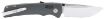 Picture of S.O.G SOG11181141 Flash AT EDC 3.45" Folding Plain Satin Cryo D2 Steel Blade, Urban Grey GRN Handle, Peg Box Pkg