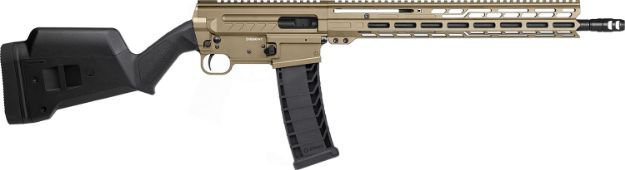 Picture of CMMG 94AC80FCT Dissent BR4 *CA Compliant 9mm Luger 10+1 16.10" Coyote Tan Cerakote Aluminum Receiver, Magpul SGA Stock, Zeroed Drop-In Single Stage Trigger