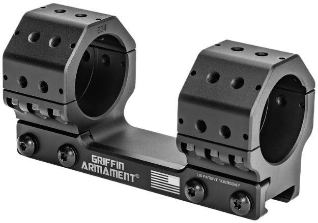 Picture of Griffin Armament GSM135H34MM GPM Scope Mount/Ring Combo Black 34mm Tube