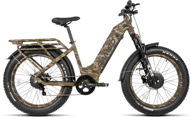 Picture of Rambo Bikes KRU3.0-ODG Krusader 3.0  OD Green 500W Hub Motor Up to 28mph Speed