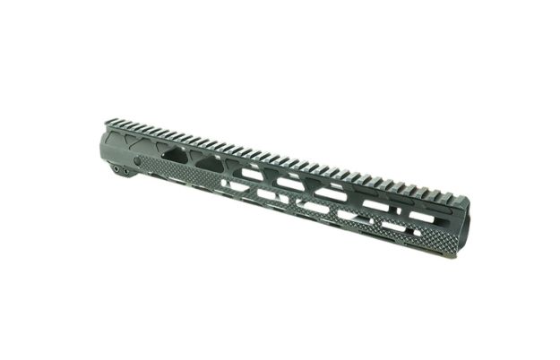 Picture of Timber Creek Outdoors G15HGBL Greyman  Aluminum 15" M-LOK Handguard for AR-15