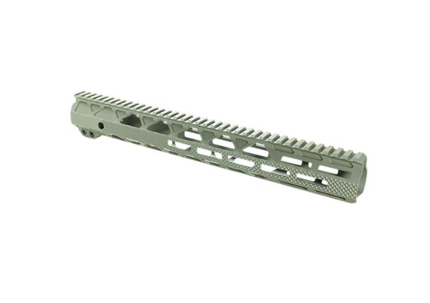 Picture of Timber Creek Outdoors G15HGS Greyman  Aluminum 15" M-LOK Handguard for AR-15