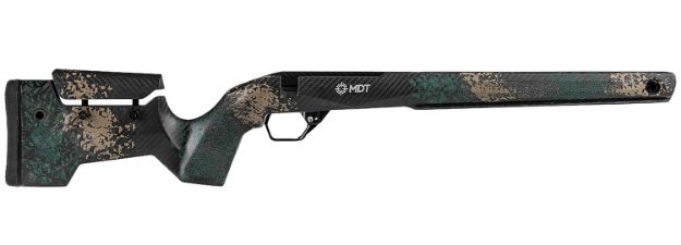 Picture of Mdt Sporting Goods Inc 114481HGF   Green/FDE Foam Filled Carbon Fiber Fits Remington 700