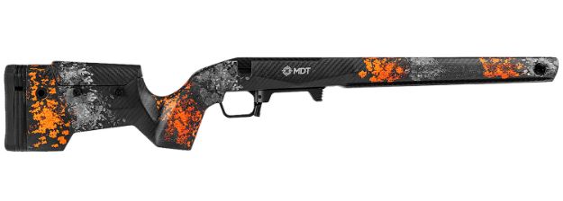 Picture of Mdt Sporting Goods Inc 114482HOG   Orange/Gray Foam Filled Carbon Fiber Fits Remington 700