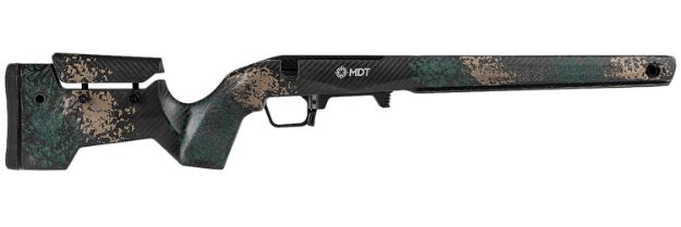 Picture of Mdt Sporting Goods Inc 114482HGF   Green/FDE Foam Filled Carbon Fiber Fits Remington 700