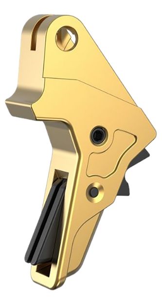 Picture of Tyrant CNC TDMPTRIGFSCGOLD/BLK   Gold Fits S&W M&P Full-Size & Compact