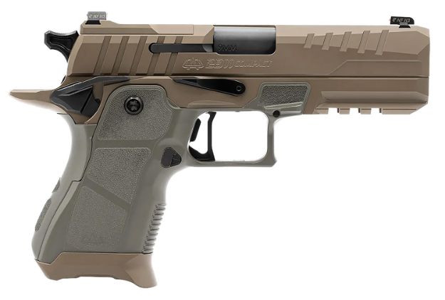 Picture of Oa Defense OA2311CMPTKITHDSSTD15 2311 Compact 9x19 15rd 4.25" Black DLC High Desert Sage Optic Ready 17-4 Stainless Steel Slide High Desert Sage Polymer Grip Ambidextrous