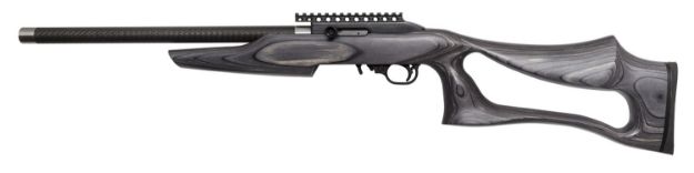 Picture of Magnum Research SSEBP22G Magnum Lite SwitchBolt Full Size 22 LR 10+1 17" Black Anodized Carbon Steel/Threaded Barrel, Black w/Integral Scope Base Receiver, Pepper Fixed Thumbhole Stock, Right Hand