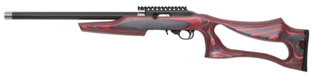 Picture of Magnum Research SSER22G  SwitchBolt Full Size 22 LR 10+1 17" Black Anodized Carbon Steel/Threaded Barrel, Black Integral Scope Base Receiver, Red Fixed Thumbhole Stock, Right Hand