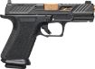 Picture of Shadow Systems SS1039CA MR920 Elite 9mm 10+1 Bronze TICN Black Nitride Optic Cut/Serrated/Window Cut Stainless Steel Slide Black Black Interchangeable Backstrap Grip *CA Compliant