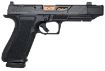 Picture of Shadow Systems SS2239CA DR920P Elite 9mm 10+1 Bronze TICN Black Nitride Optic Cut/Serrated/Window Cut Stainless Steel Slide Black Black Interchangeable Backstrap Grip *CA Compliant