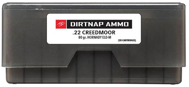 Picture of Fierce Firearms DNP22CM80GRELDM Dirtnap  22Creedmoor 80gr Extremely Low Drag-Match 20 Per Box/10 Case