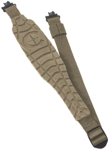 Picture of Caldwell 156214 Max Grip Sling with Flat Dark Earth Finish, 20"-40" OAL, 2.75" W & Adjustable Design for Rifles