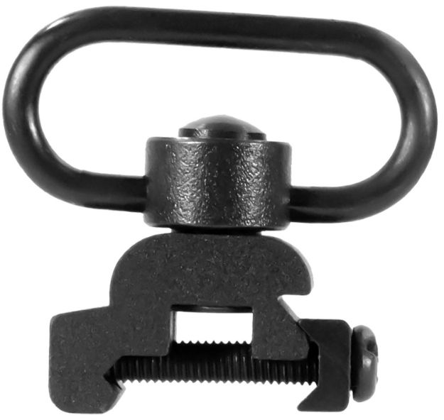 Picture of Aim Sports MT030 Sling Rail Mount  Black Anodized 1.41" Quick Detach w/Push Button Aluminum Picatinny/Weaver