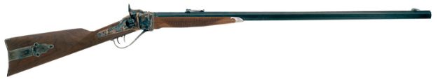 Picture of Taylors & Company 220012 1874 Down Under 45-70 Gov Caliber with 1rd Capacity, 32" Blued Barrel, Color Case Hardened Metal Finish & Oiled Walnut Stock Right Hand (Full Size)