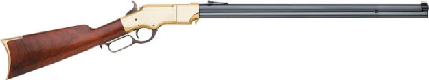 Picture of Taylors & Company 550252 1860  44-40 Win Caliber with 13+1 Capacity, 24.25" Blued Octagon Barrel, Brass Metal Finish & Walnut Stock Right Hand (Full Size)