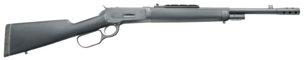 Picture of Taylors & Company 220091 1886 Ridge Runner Take Down 45-70 Gov Caliber with 4+1 Capacity, 18.50" Barrel, Blued Metal Finish & SoftTouch Black Synthetic Stock Right Hand (Full Size)