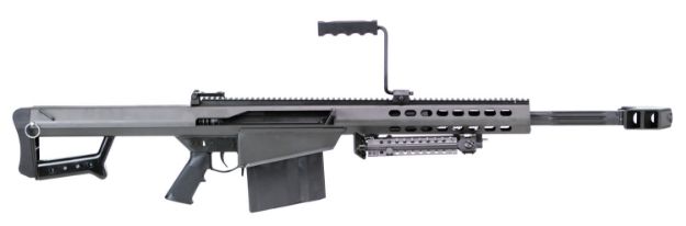 Picture of Barrett 13318 M82A1  50 BMG 10+1 20" Chrome-Lined Fluted Barrel, Black Cerakote Steel Receiver, Black Fixed Stock w/Sorbothane Recoil Pad, M1913 Optics Rail, Includes Hard Carry Case