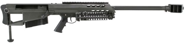 Picture of Barrett 13312 M95  50 BMG 5+1 29" Chrome-Lined Fluted Barrel, Black Cerakote Steel Receiver, M1913 Picatinny Acc. Rail, Fixed Synthetic Stock w/Sorbothane Recoil Pad, Includes Hard Carry Case