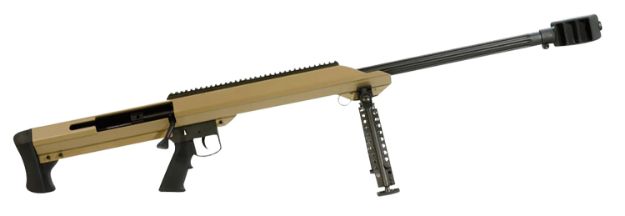 Picture of Barrett 14032 M99  50 BMG 29" 1rd Flat Dark Earth Cerakote Flat Dark Earth Fixed w/Sorbothane Recoil Pad Stock Black Polymer Grip Right Hand