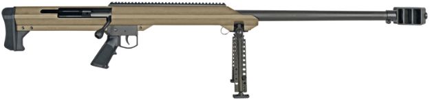 Picture of Barrett 13273 M99  50 BMG 32" 1rd Flat Dark Earth Cerakote Flat Dark Earth Fixed w/Sorbothane Recoil Pad Stock Black Polymer Grip Right Hand