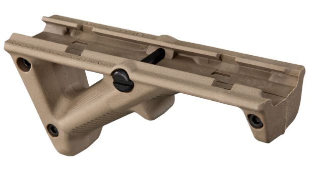 Picture of Magpul MAG414-FDE AFG-2  Flat Dark Earth Polymer Angled Foregrip for AR-Platform or Most Picatinny Railed Handguard