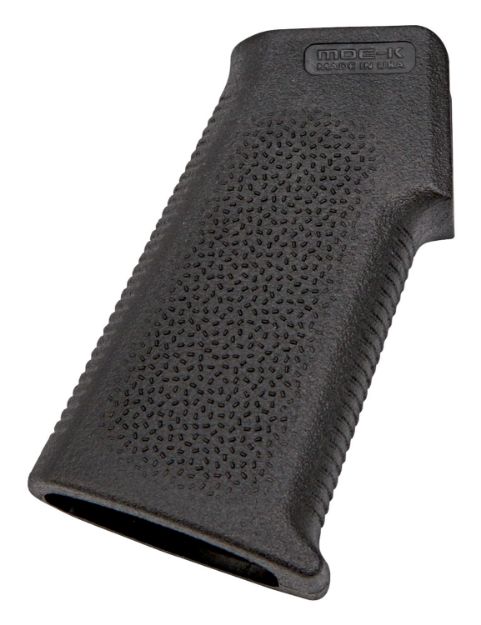 Picture of Magpul MAG438-BLK MOE-K Grip Aggressive Textured Black Polymer for AR-15, AR-10, M4, M16, M110, SR25