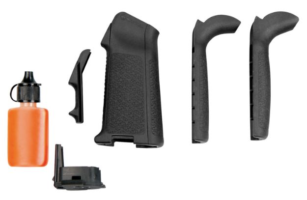 Picture of Magpul MAG520-BLK MIAD Type 1 Gen 1.1 Grip Kit Aggressive Textured Polymer Black for AR Platform