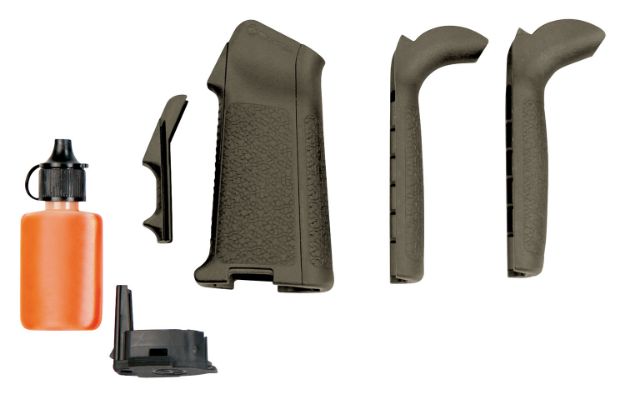 Picture of Magpul MAG520-ODG MIAD Type 1 Gen 1.1 Grip Kit Polymer Aggressive Textured OD Green for AR Platform