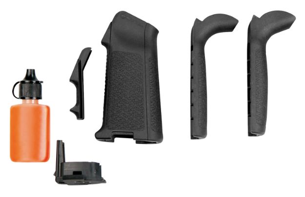 Picture of Magpul MAG521-BLK MIAD Type 2 Gen 1.1 Grip Kit Polymer Aggressive Textured Black for AR Platform