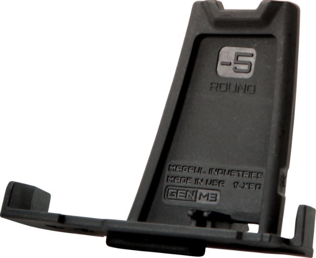 Picture of Magpul MAG562-BLK PMAG Minus Limiter 7.62x51mm NATO 5 Compatible w/ PMAG LR/SR GEN M3 Mags Black Polymer/3 Per Pack