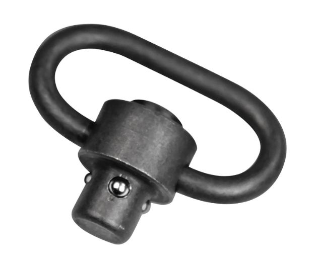 Picture of Magpul MAG540-BLK Sling Swivel  Black Manganese Phosphate 1.25" Quick Detach/Push Button for AR-15, M16, M4