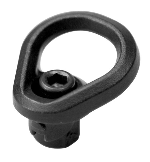 Picture of Magpul MAG542-BLK QD Paraclip Adapter  made of Steel with Melonite Black Finish for QD Swivel Sockets