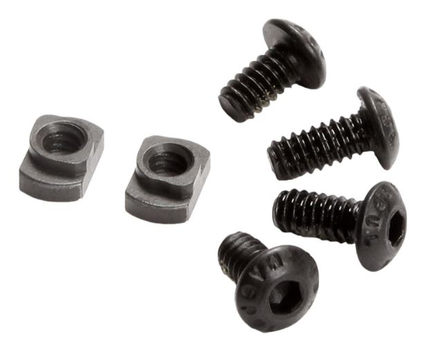 Picture of Magpul MAG615-BLK M-LOK T-Nut Replacement Set M-LOK Chromoly Steel Black Manganese Phosphate