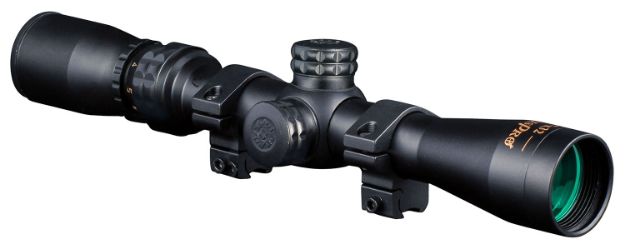 Picture of Konus 7260 KonusPro  Matte Black 2-7x32mm 1" Tube Engraved 30/30 Duplex Reticle Includes Mounting Rings