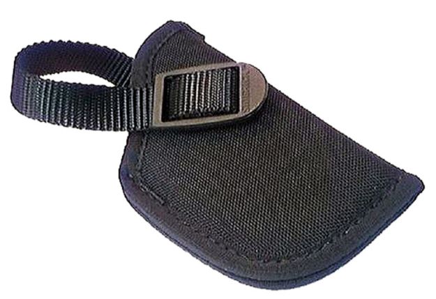 Picture of Uncle Mike's 81101 Sidekick Hip Holster OWB Size 10 Black Cordura Belt Loop Fits 22-25 Cal Small Autos Right Hand