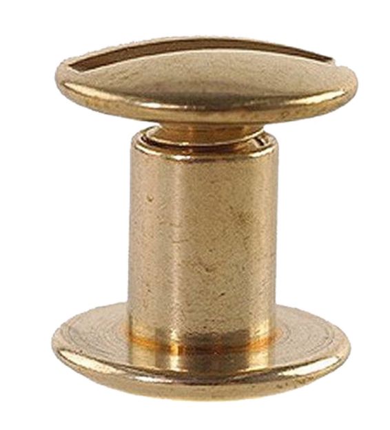 Picture of Uncle Mike's 25090 Chicago Screw  Brass 24 Per Pack