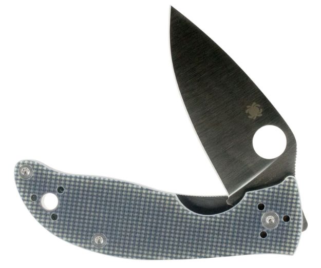 Picture of Spyderco C220GPGY Polestar  3.30" Folding Drop Point Plain CTS BD1 SS Blade Gray G10 Handle Includes Pocket Clip