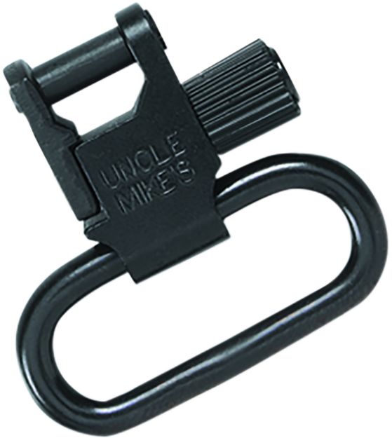 Picture of Uncle Mike's 14033 Super Swivel  Quick Detach Tri-Lock Blued 1.25" Loop for Rifles or Shotguns w/QD Bases