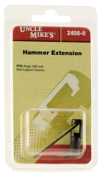 Picture of Uncle Mike's 24560 Hammer Extension 2540-0 H&R, New England, Ruger Blackhawk Black Steel