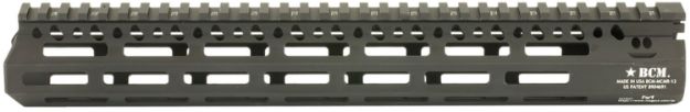 Picture of BCM MCMR13556BLK BCMGunfighter MCMR 13" M-LOK, Free-Floating Style Made of Aluminum with Black Anodized Finish for AR-Platform