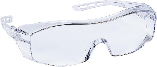 Picture of Peltor 47030PEL6 Sport Over the Glass Adult Over the Glass Clear Lens Polycarbonate Clear Frame