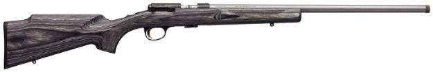 Picture of Browning 025236202 T-Bolt Target/Varmint SR 22 LR 10+1 22" Threaded Varmint Barrel, Polished Blued Steel Receiver, Satin Gray Laminate Stock, Pachmayr Decelerator Recoil Pad, Optics Ready